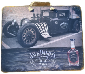 Plaque métallique RAT ROD Jack Daniel's