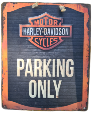 Plaque métallique Harley-Davidson