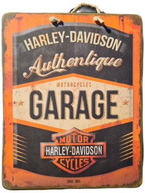 Plaque métallique Harley-Davidson