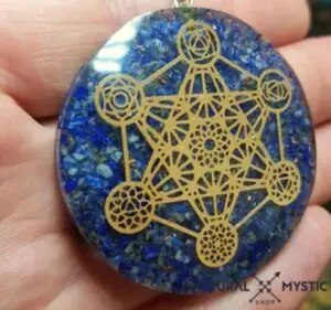 Collier Pendentif Orgone MÉTATRON Lapis Lazuli