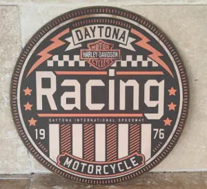 Plaque décorative Daytona Harley Davidsion