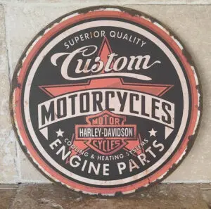 Plaque décorative Harley-Davidson