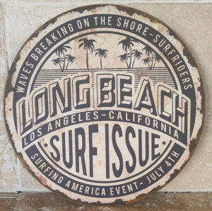 Plaque décorative Long Beach