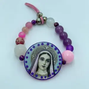 bracelet vierge marie