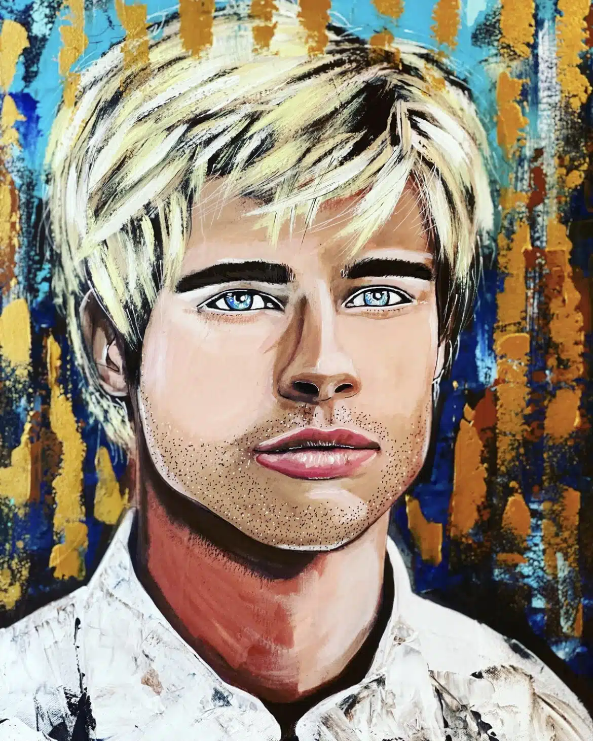 Tableau Brad Pitt " Seven " 2 Tableau Brad Pitt