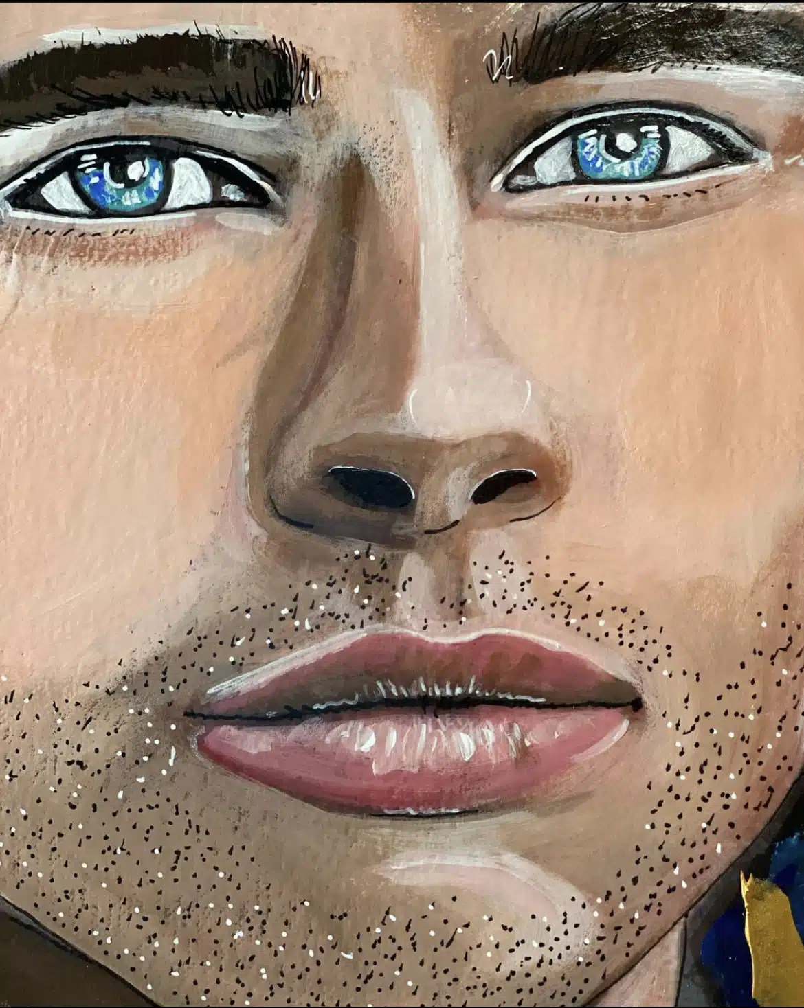 Tableau Brad Pitt " Seven " 3 Tableau Brad Pitt