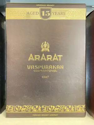 Brandy arménien "Ararat Vaspurakan" 15 ans