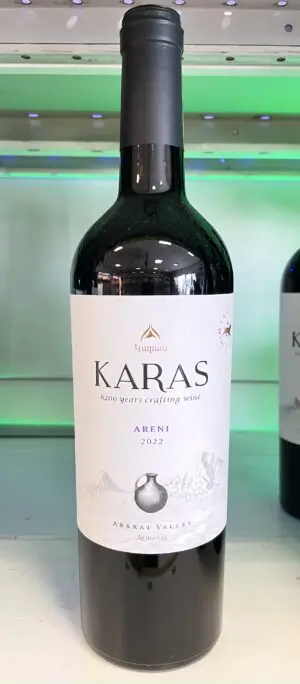 Karas Areni 2022 - Vin Rouge Arménien