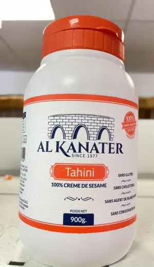 Tahini Al Kanater – Crème de sésame 100% naturelle