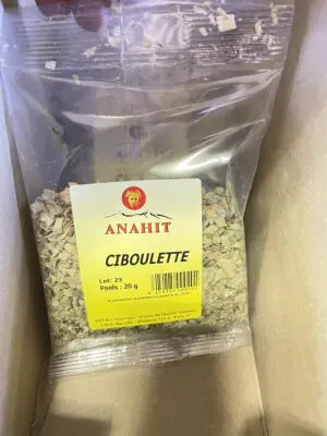 Ciboulette Séchée - Sachet 20g