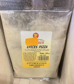 Mélange d'Épices pour Pizza - Sachet 100g