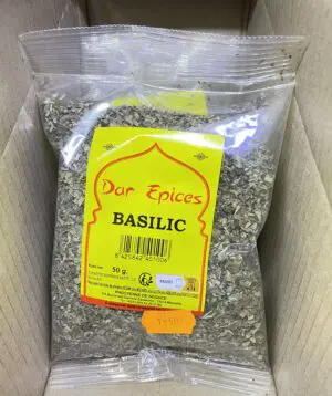 Basilic Séché - Sachet 50g