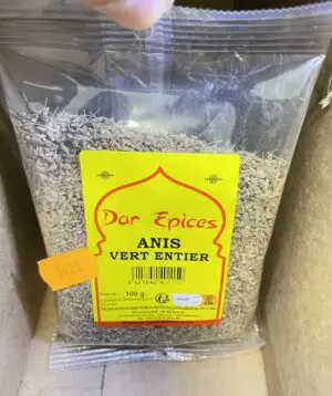 Anis Vert Entier - Sachet 100g