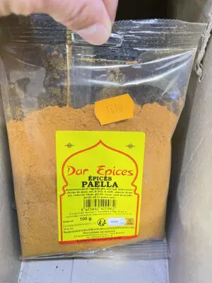 Mélange d'Épices pour Paella - Sachet 100g