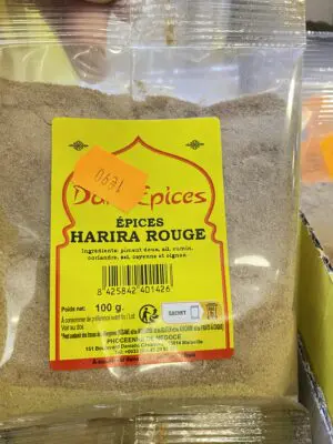 Épices Harira Rouge - Sachet 100g