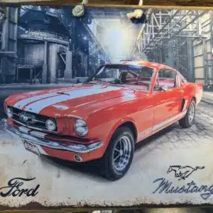 Plaque Métallique Ford Mustang Shelby GT350