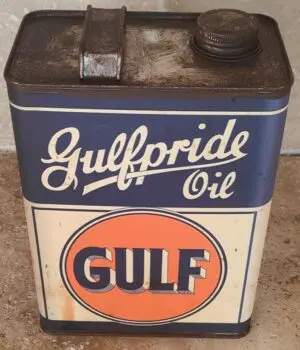 Bidon Gulf Oil