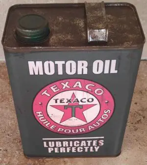 Bidon Motor Oil Texaco