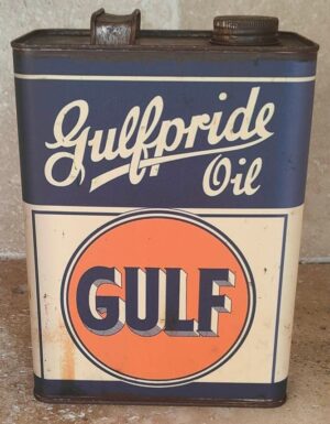 Bidon Gulf Oil