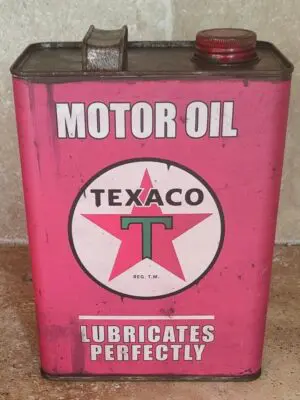 Bidon Motor Oil Texaco
