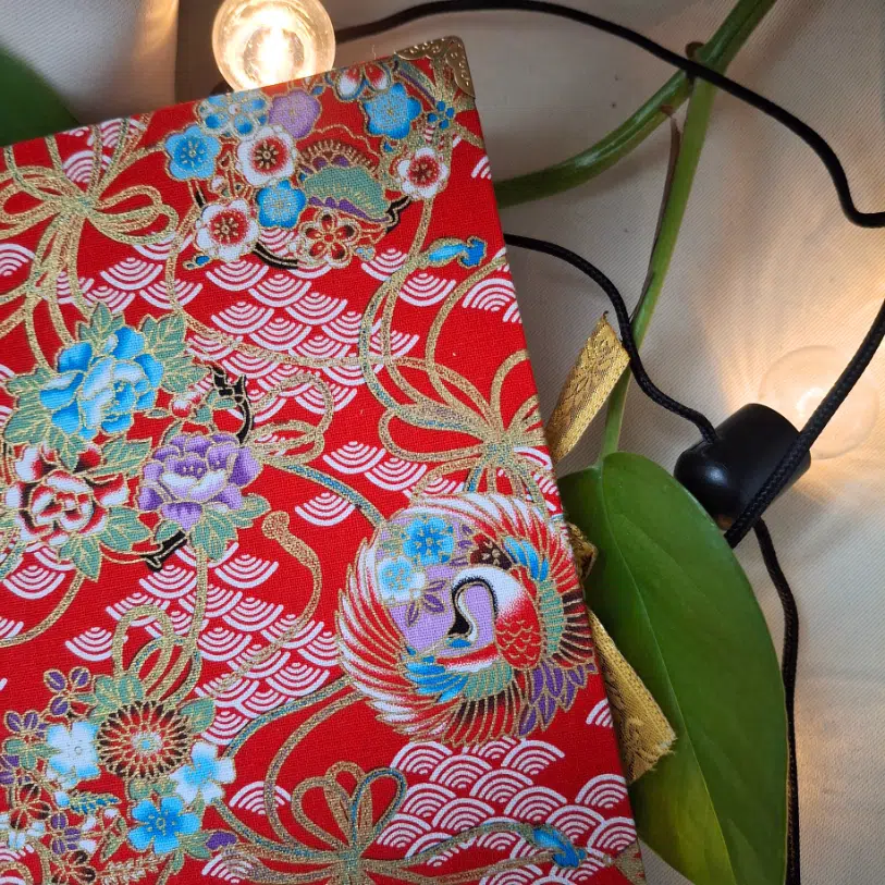 Carnet en tissu CYGNE 3 Carnet en tissu CYGNE – Image 3