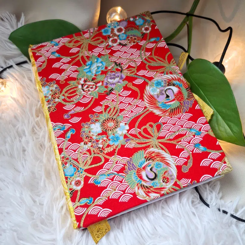 Carnet en tissu CYGNE 2 Carnet en tissu CYGNE – Image 2