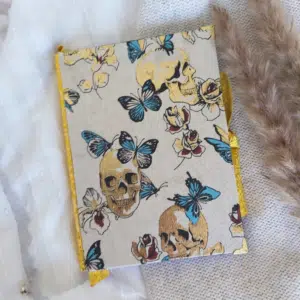 Carnet en tissu BUTTERFLY