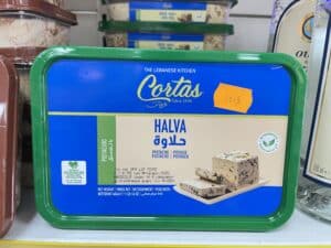 Halva libanaise à la pistache – 454 g – Cortas