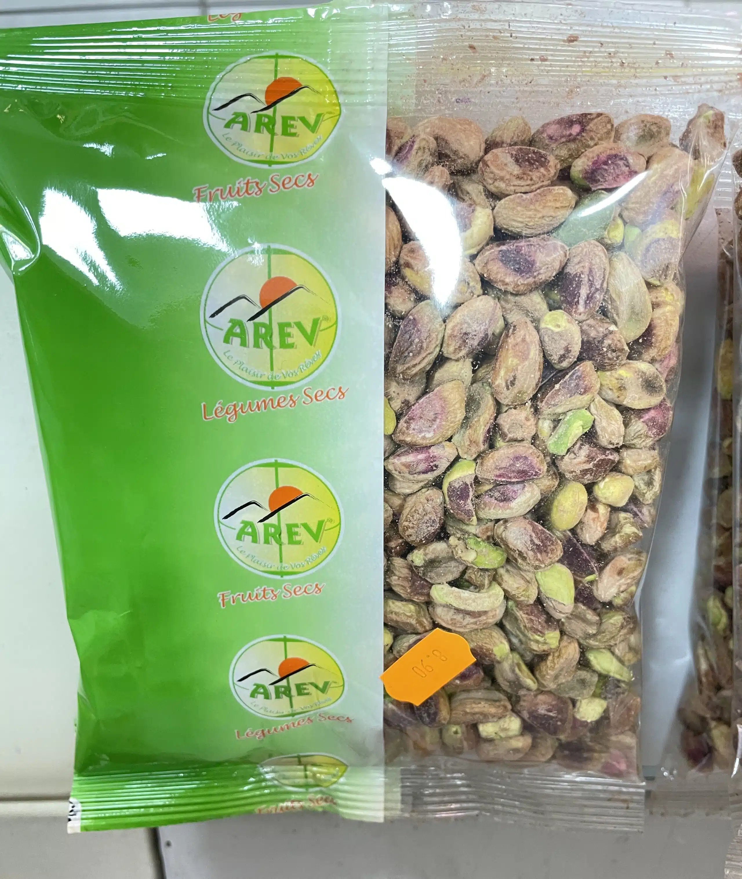 Pistaches décortiquées nature - Origine Iran - Sachet 250 g 1 Pistaches décortiquées nature - Origine Iran - Sachet 250 g