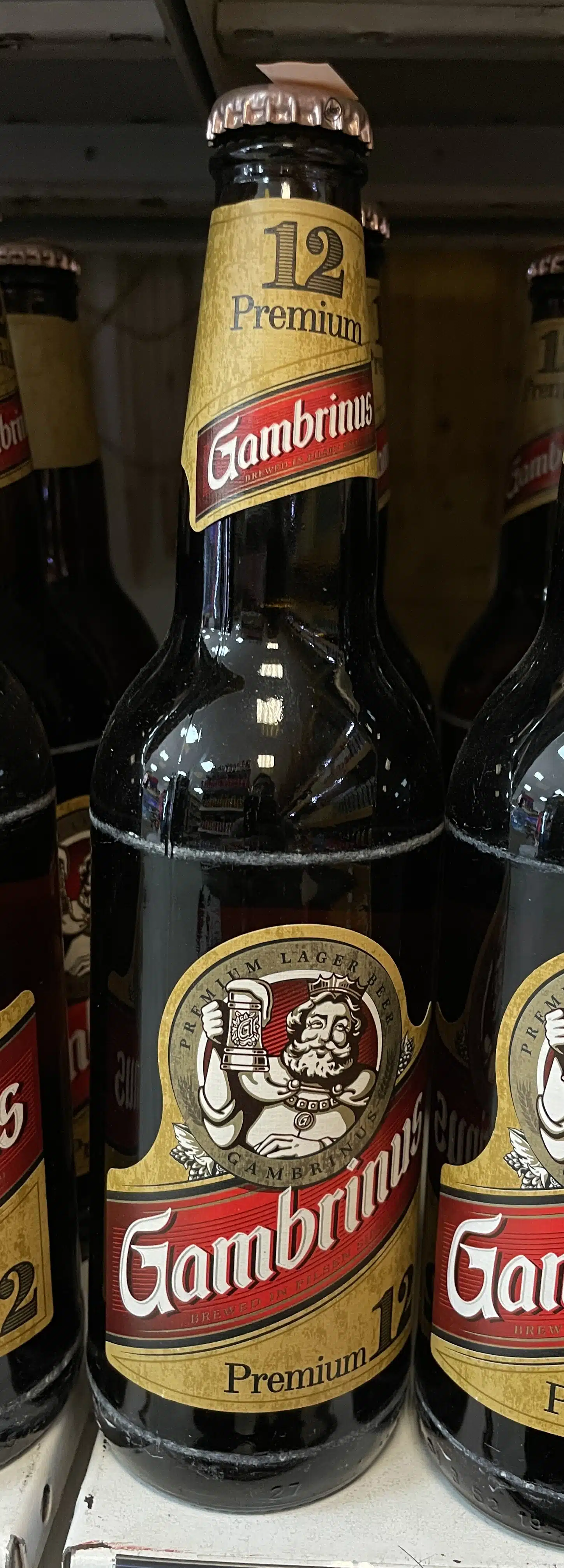 Bière tchèque Gambrinus Premium 12 1 Bière tchèque Gambrinus Premium 12