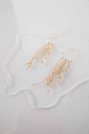 Boucles d’oreilles "Déferlantes" – Image 3