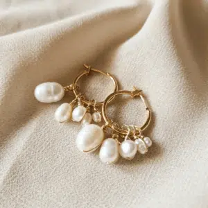 Boucles d’oreilles "Sablette"
