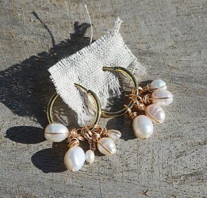 Boucles d’oreilles "Sablette" – Image 2
