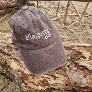 Casquette "Plagette club" moka