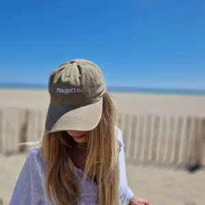 Casquette "Plagette"Sable