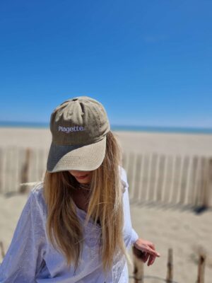 Casquette "Plagette"Sable