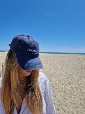 Casquette "Plagette"bleu
