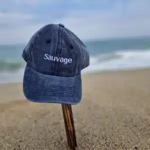Casquette "Sauvage" bleu