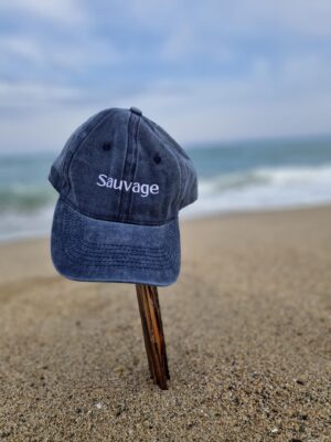 Casquette "Sauvage" bleu