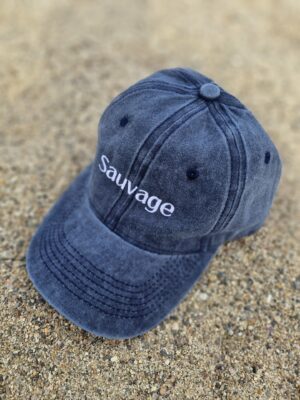 Casquette "Sauvage" bleu – Image 2