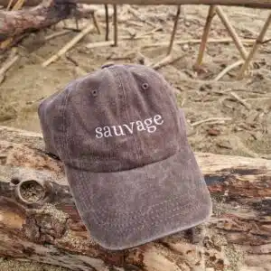 Casquette "Sauvage" moka