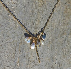 Collier "Madone blanc"