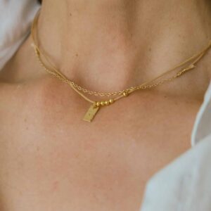 Collier "filet"