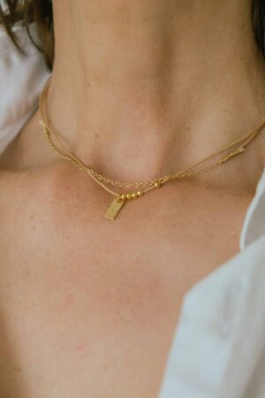 Collier "filet"