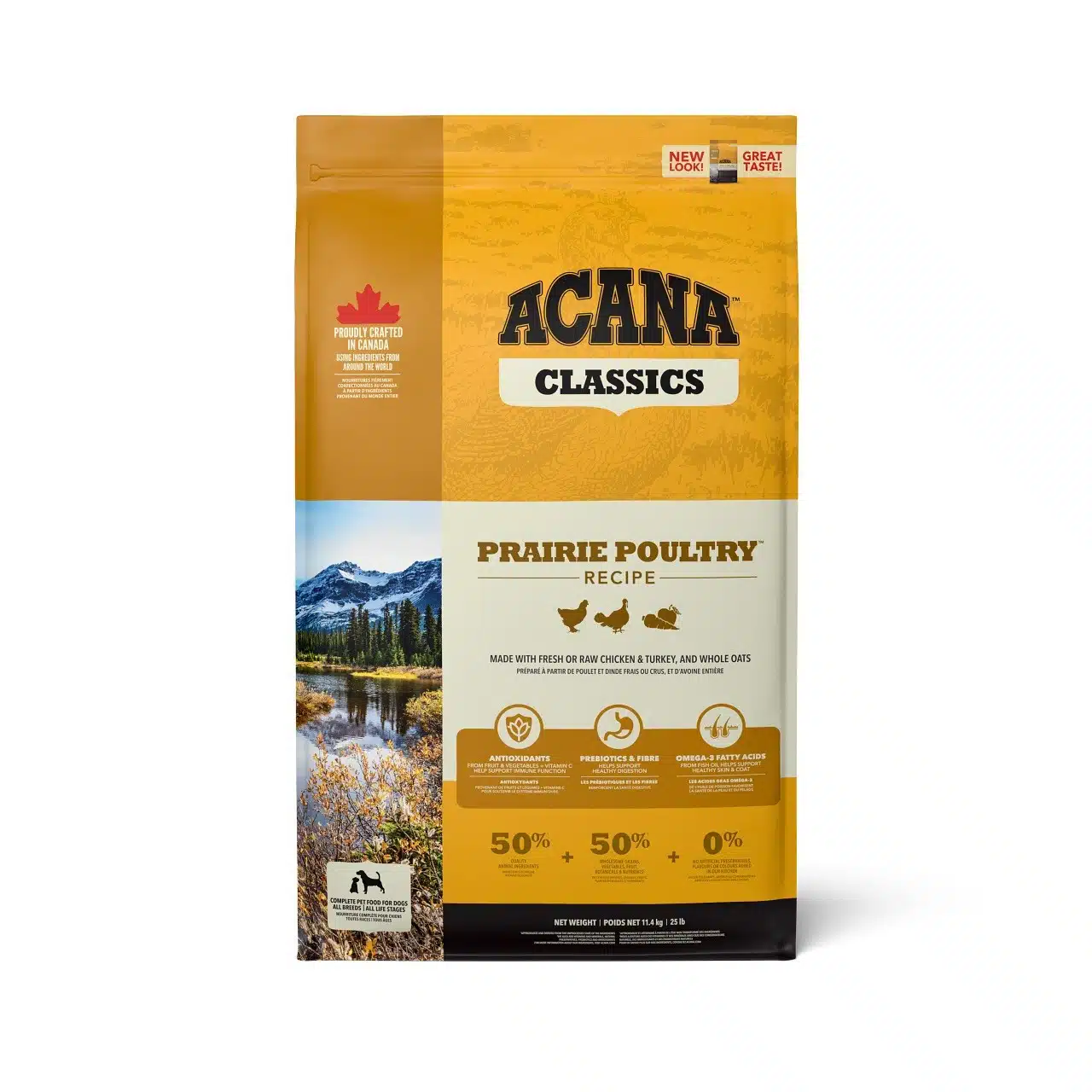 ACANA CLASSICS PRAIRIE POULTRY CHIEN 11,4 KG 1 ACANA CLASSICS PRAIRIE POULTRY CHIEN 11,4 KG