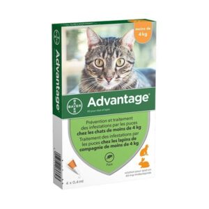 ADVANTAGE 40 CHAT/LAPIN (0-4KG)*6 – Image 2