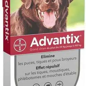 ADVANTIX CHIEN (25-40KG)*4