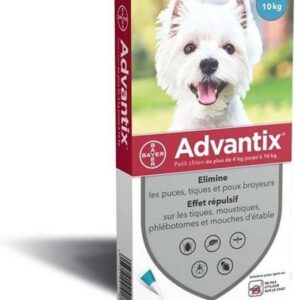 ADVANTIX CHIEN (4-10KG)*6