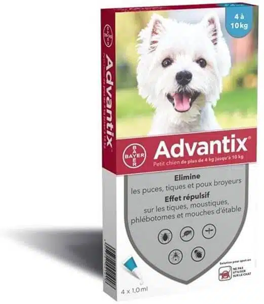 ADVANTIX CHIEN (4-10KG)*6 1 ADVANTIX CHIEN (4-10KG)*6