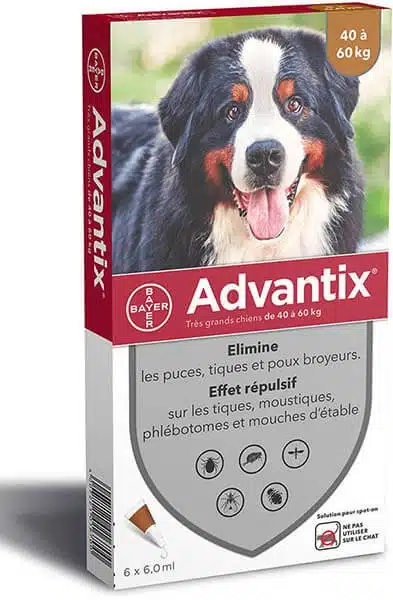 ADVANTIX CHIEN (40-60KG)*6 1 ADVANTIX CHIEN (40-60KG)*6